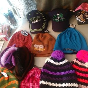 Hats hats and more hats take your pick